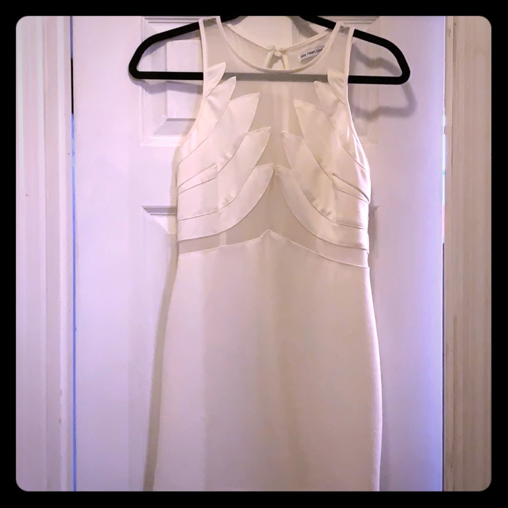 White sheer dress. Brand Toby Heart Ginger
